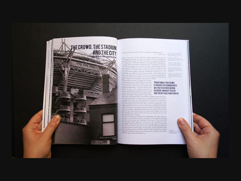 ‘The Crowd, the Stadium, and the City’ in Studio Magazine by Conor Rochford & Kieran Murray