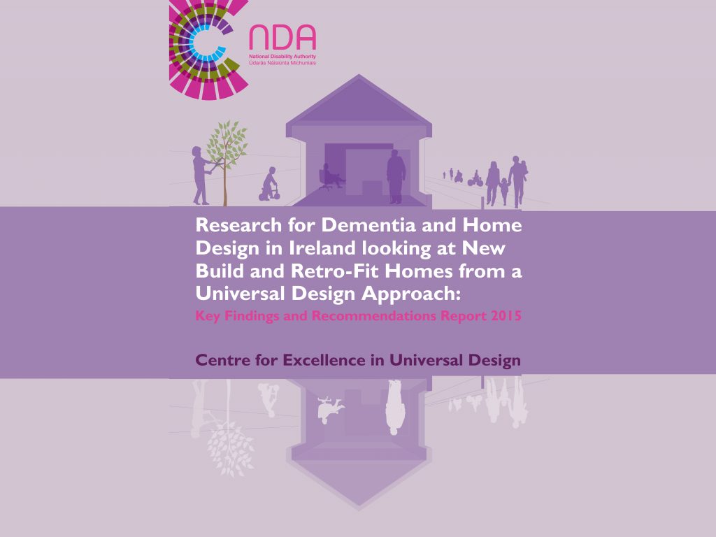 Home Design – New research published by the National Disability Authority’s CEUD