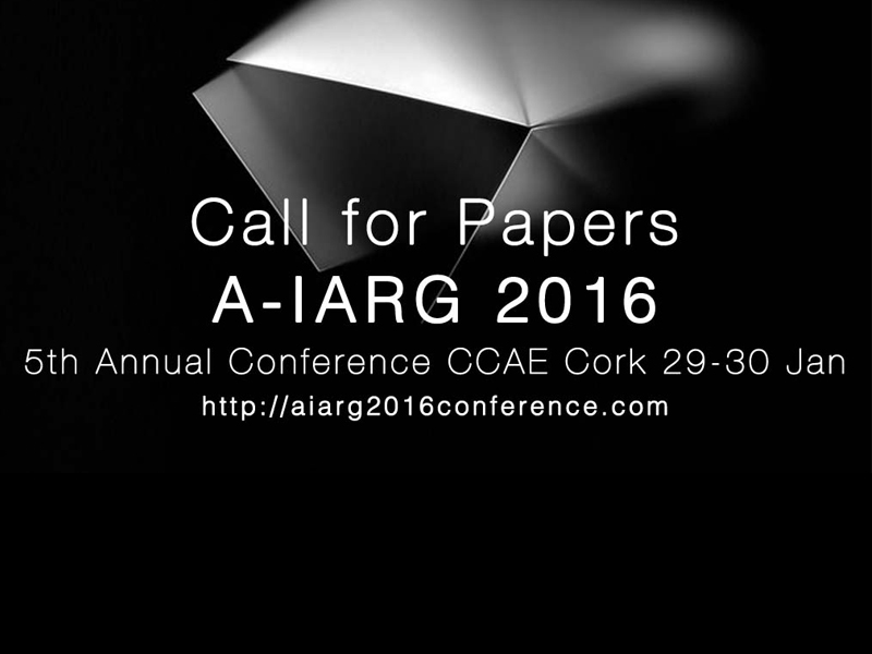 A-IARG Call for Papers Deadline Extended
